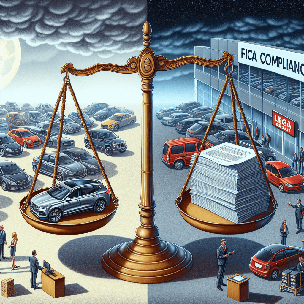 The Impact Of Fica Compliance On Motor Vehicle Sales
