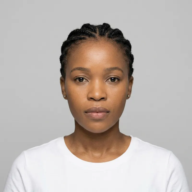 Portrait decoded from the driver licence barcode